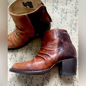 Bed Stu ankle leather boots